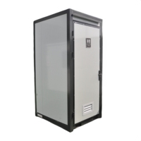 Unità Bagno Moderna per Campeggio, Toilette Mobile Portatile per Cantieri, WC Esterno Monoposto