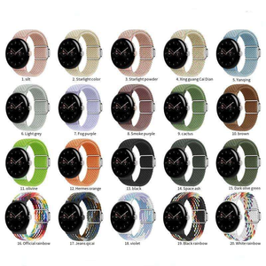 สายนาฬิกาข้อมืออัจฉริยะแบบถักไนลอนคุณภาพพรีเมียม Win-Win สำหรับเปลี่ยนใส่กับ Google Pixel <span class=keywords><strong>Watch</strong></span> 2 - Product Image 2