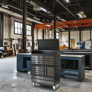 Thép bàn làm việc hộp công cụ với ngăn kéo OEM tùy chỉnh phụ tùng ô tô tủ cho công cụ Xe đẩy lưu trữ - Product Image 4