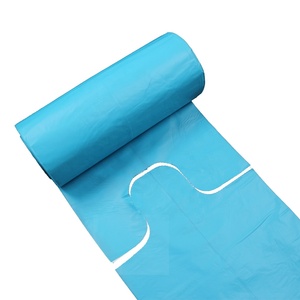 Wholesale Heavy Duty Cheap Waterproof Custom Perforated Plastic Garbage Bag Top Tie Trash Bag on Roll - Product Image 1