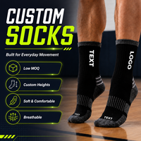 Chaussettes de basket-ball personnalisées avec logo, chaussettes de sport pour hommes, chaussettes de sport en coton de haute qualité, service OEM/ODM disponible