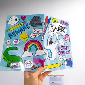 Álbum de alta calidad reutilizable lindo libro de pegatinas de impresión de promoción - Product Image 4