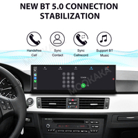Autoradio Android MOOKAKA avec écran de 14,9 pouces pour BMW Série 3 E90 E91 2005-2012, système multimédia stéréo GPS, CarPlay sans fil