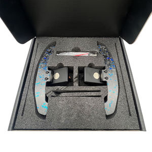 Baitong อุปกรณ์ตกแต่งภายในรถยนต์สำหรับ <span class=keywords><strong>Nissan</strong></span> <span class=keywords><strong>400Z</strong></span> <span class=keywords><strong>GTR</strong></span> R35 R35 <span class=keywords><strong>GTR</strong></span> กะ Paddle SHIFT คาร์บอนไฟเบอร์ <span class=keywords><strong>GTR</strong></span> Paddle SHIFT 350Z - Product Image 1