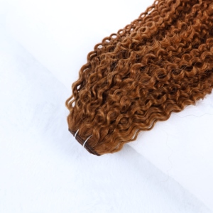 Extensioni di capelli umani ricci e voluminosi, morbidi, per cucire e intrecciare - Product Image 3