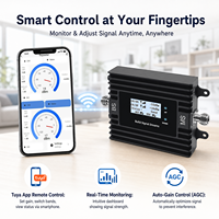 Repetidor de Señal de Doble Banda EasyBoost 850 1800MHz B5 B3 72dB de Alta Ganancia, Aplicación Tuya, AGC ALC, Amplificador 4G 5G para Brasil y Sudeste Asiático