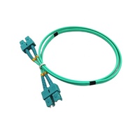 Câble de raccordement en fibre optique duplex OM3 SC-LC 2,0 m vers LC-LC 3 m en PVC, poli, OEM/ODM