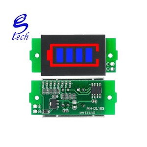 Duy Nhất 4.2V Hiển Thị Pin Xe Điện Điện <span class=keywords><strong>Tester</strong></span> Li-Ion 1-8S 1S/2S/3S/4S 3.7V Lithium Dung Lượng Pin Chỉ Số Mô-đun - Product Image 2