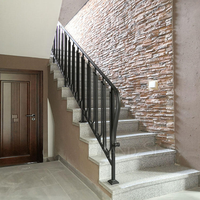 Balustrade de balcon décorative en fer forgé pour extérieur