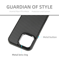 Nouveaux produits 2026 pour coque de téléphone portable en fibre d'aramide pour iPhone 18 Pro Max/12/11