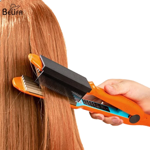 Piastra per Capelli Elettrica Bestseller, Pettini Riscaldati in Fibra di Carbonio, Strumento per lo Styling e la Stiratura dei Capelli, Pettine Piatto - Product Image 1