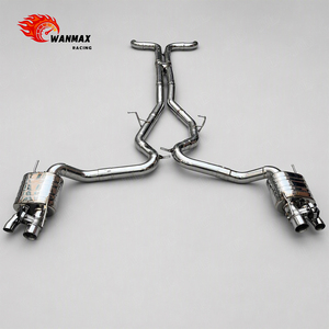 Système d'échappement à soupapes en acier inoxydable pour Maserati <span class=keywords><strong>Levante</strong></span> 2023 3.8L Twin Turbo <span class=keywords><strong>V8</strong></span> AWD Performance Catback - Product Image 1