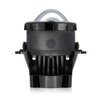 Systèmes d'éclairage automobile, phare antibrouillard de 3 pouces, lumière blanche jaune, projecteur à lentille LED, feux antibrouillard auxiliaires Bi LED pour voiture