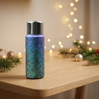 Gobelet isotherme à double paroi de 400 ml, garde au chaud et au froid, en titane léger, bouteille d'eau en titane de 500 ml avec logo