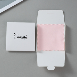 ผ้าไมโครไฟเบอร์สำหรับขัดเครื่องประดับและแว่นตาแบบขายส่ง ปรับแต่งได้ พร้อมสกรีนโลโก้ส่วนตัว - Product Image 5