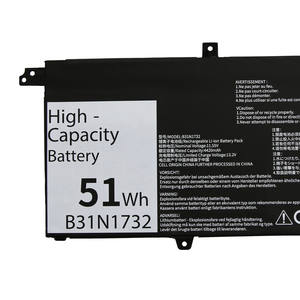 Batterie d'ordinateur portable de remplacement B31N1732 51Wh 4500mAh pour Asus VivoBook S14 S430FA S430FN K430FN K430UF R430FA X571GT F571GT FX571GT - Product Image 2