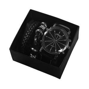 Orologio da uomo d'affari set orologio al quarzo braccialetto per fidanzato <span class=keywords><strong>marito</strong></span> regalo di san valentino set - Product Image 4