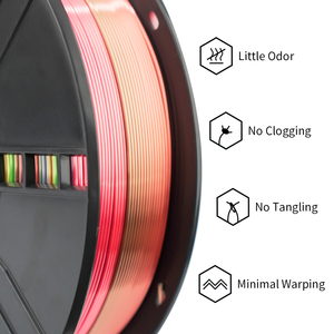 Filament <span class=keywords><strong>Eryone</strong></span> Nouvelle Couleur Soie Arc-en-ciel 3D PLA, Vente Chaude, 3KG 1.75mm pour Imprimante 3D FDM, Nouveau Filament Couleur Soie Arc-en-ciel - Product Image 6
