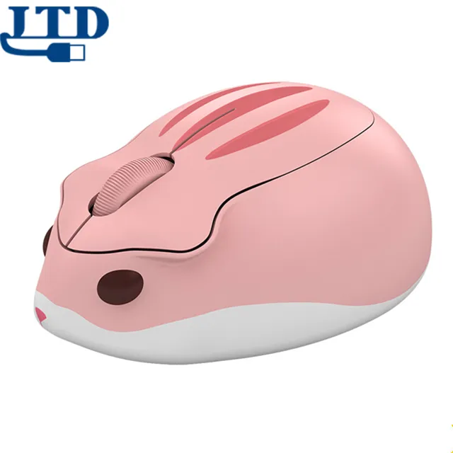 Souris sans fil 2.4 Ghz 1200 DPI Moins de Bruit De Forme Animale de Bande Dessinée Portable Souris Optiques avec Récepteur USB pour Ordinateur Portable Windows