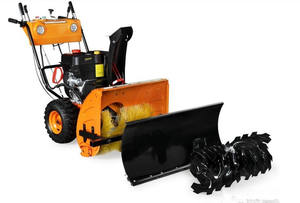 Tosquiadeira de neve gêmeo, esfregão manual russo superfície de estrada flor de neve 13 hp soprador de neve - Product Image 6