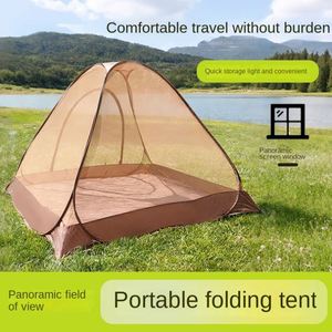 Mosquitera Automática para Acampar al Aire Libre, Carpa Cuadrada de Malla para Verano, Tela de Poliéster de Una Sola Capa, Impermeable, Ecológica y Transpirable - Product Image 2