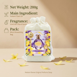 Sapone Profumato Floreale Madam Ranee Vivid Vert, Sapone Naturale con Oli Vegetali per una Pulizia Delicata, Fragranza a Lunga Durata per Viso e Corpo - Product Image 2