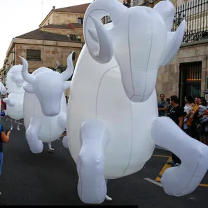 Disfraz de oveja inflable para exterior, iluminación de alta calidad, para Parade la calle