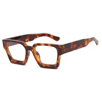 Lunettes de soleil ultra-fines anti-lumière bleue avec monture PC, verres AC, design carré tendance pour visages en forme de losange, unisexe