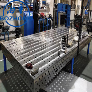 유연한 용접 플랫폼이있는 새로운 주철 조립 테이블 3D 질화기구 압축기 내구성 3D 테이블 - Product Image 6