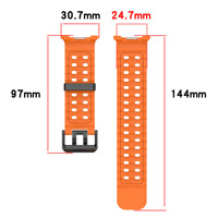Correa Deportiva Transpirable y Ajustable para Reloj Inteligente con Orificios de Ventilación para Watch 8 40/44mm Classic Ultra, Correa de Silicona Resistente al Sudor