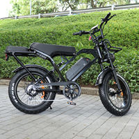 Vélo électrique Citybike V8 Pro avec siège arrière, vélo électrique Velo Electr 250W, vélo de montagne électrique, application de suivi de localisation, FATBIKE EBIKE