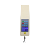 SHAHE 100N/200N/300N/500N Alat Ukur Gaya Digital Dynamometer Instrumen Pengukur Gaya Dorong Tarik Alat Pengukur Gaya HF