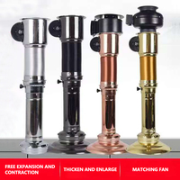 Tuyau d'évacuation de fumée télescopique pour barbecue de table coréen, tuyau de fumée pour barbecue