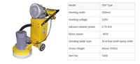 350 mm 3kW 4kW 220v ou 380v rectifieuse de béton meuleuse Surface époxy Propane sol essence meuleuse de sol