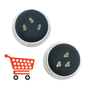 Kit de bijoux dentaires or et argent pour blanchiment des dents, bandes blanchissantes, décoration de beauté, usage domestique - Product Image 5