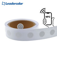 Etiqueta NFC Personalizada, Etiqueta de Papel RFID Pasiva de 13.56Mhz, Etiqueta NFC Impermeable para Gestión de Activos