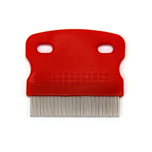 カスタマイズ可能なブラシペットスチールコーム犬のシラミの櫛 - Product Image 5