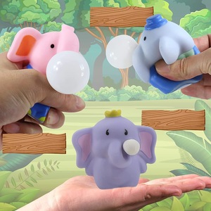 Juguete Antiestrés de PVC con Forma de Animal de Dibujos Animados Jincan, Pelota para Apretar y Hacer Burbujas para Niños - Product Image 3
