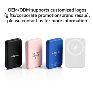 Power Bank Magnetico <span class=keywords><strong>Mini</strong></span> Personalizzato per <span class=keywords><strong>iPhone</strong></span> 5000mAh, Power Bank Wireless Sottile 10000mAh - Product Image 1