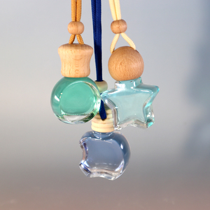 Diffusore di <span class=keywords><strong>Profumo</strong></span> per Auto in Bottiglia di Vetro Personalizzata, Deodorante per Auto con Oli Essenziali, Bottiglie Profumate da Appendere - Product Image 4