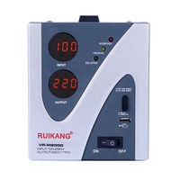 Régulateur de tension 220v AC 500VA 2KVA Ac Escalade Alternateur Accessoires manuels boost TV Stabilisateur automatique Régulateur de tension