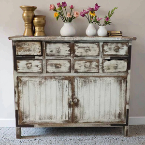 Luckywind עלוב שיק בציר צרפתית ריהוט עץ ארון עיצובים לסלון - Product Image 2