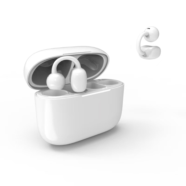 M11 Open Ear Wireless for Bluetooth 5.4 ENC JL Earbuds LED Battery Indicator Slim Hook C-Shaped Bridge Lightweight Clip-On