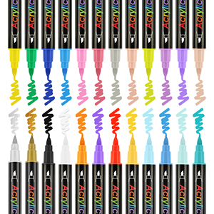 Mỹ Phẩm Chất Lượng Da An Toàn Hình Xăm Tạm Thời Đánh Dấu Tốt Tip Bàn Chải Linh Hoạt Các loại Màu Sắc Cơ Thể Đánh Dấu Da Màu Nghệ Thuật Đánh Dấu - Product Image 6