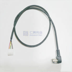 Câble de déclenchement de caméra industrielle 8 broches Hr25-7tp-8s Câble de déclenchement d'alimentation IO femelle 8 broches - Product Image 2