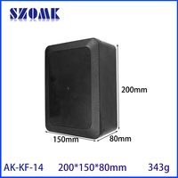 Boîtier en FRP de Chine 200*150*80mm, boîte électrique en plastique, boîtier étanche IP67, anti-poussière, pour PCB