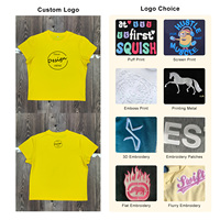 Women's Super Soft Cotton Spandex Loose T Shirt 180GSM Thin Breathable Crop Baby Tee Custom Screen Print Eco-Friendly