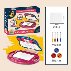 Produk baru mainan papan tulis grafiti anak-anak genggam tangan gambar seni dengan proyeksi - Product Image 6