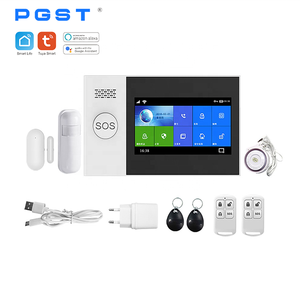 PGST Nueva edición GSM/WIFI Sistema de alarma de seguridad de oficina Alarma antirrobo <span class=keywords><strong>SMS</strong></span> Prompt Características del teléfono ABS Incluye monitoreo - Product Image 1