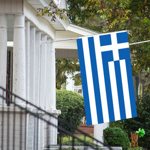 Banderas de Grecia al por Mayor de 3x5 pies, Poliéster 68D/100D, Personalización de Todas las Naciones, Envío Rápido, Proveedor Confiable, Entrega Rápida - Product Image 5